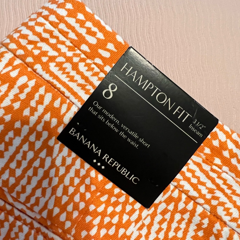 Banana Republic Hampton Fit Short 3 1/2 in seam